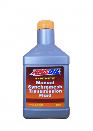 Трансмиссионное масло AMSOIL Synthetic Manual Synchromesh Transmission Fluid (0,946л)