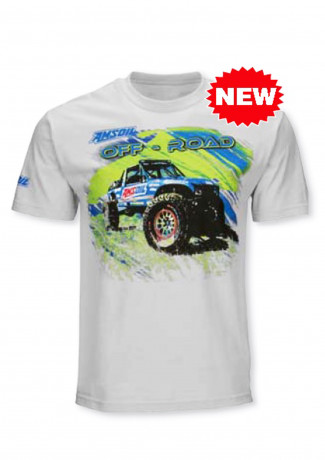 Футболка серая AMSOIL Rock Racer