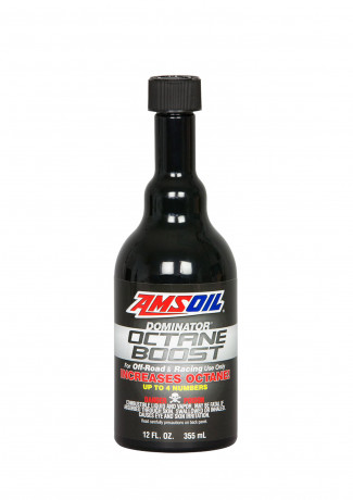 Присадка октан-корректор (рейсинг) AMSOIL DOMINATOR® Octane Boost (0,355л)*********