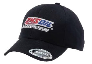 Бейсболка черная AMSOIL Racing