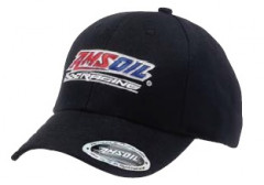 Бейсболка черная AMSOIL Racing