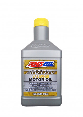 Моторное масло AMSOIL Synthetic ATV/UTV Motor Oil SAE 5W-50 (0,946л)