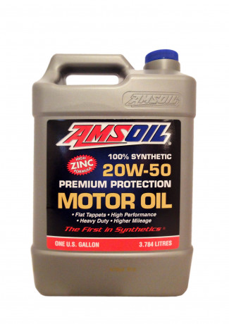 Моторное масло AMSOIL Synthetic Premium Protection Motor Oil SAE 20W-50