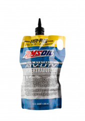 Трансмиссионное масло AMSOIL Synthetic ATV/UTV Powertrain Fluid (0,946л) Easy-Pack