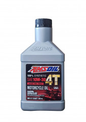Моторное масло для 4-Такт AMSOIL 100% Synthetic 4T Performance 4-Stroke Motorcycle Oil SAE 10W-30 (0,946л)