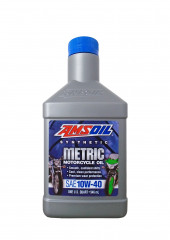 Мотоциклетное масло AMSOIL Synthetic Metric Motorcycle Oil SAE 10W-40