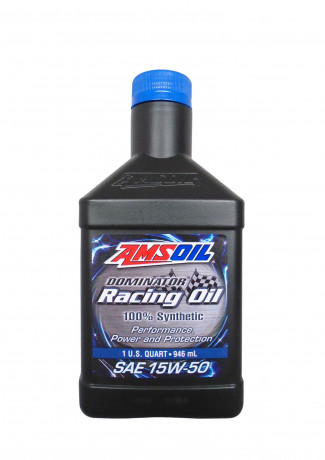 Моторное масло AMSOIL DOMINATOR® Synthetic Racing Oil SAE 15W-50