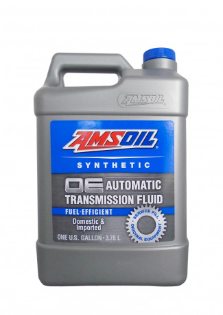 Трансмиссионное масло AMSOIL OE Synthetic Fuel-Efficient Automatic Transmission Fluid (ATF)