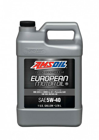 Моторное масло AMSOIL 100% Synthetic European Motor Oil FS SAE 5W-40