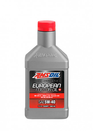 Моторное масло AMSOIL 100% Synthetic European Motor Oil MS SAE 5W-40