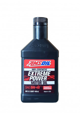 Моторное масло AMSOIL Extreme Power SAE 0W-40 100% Synthetic Motor Oil (0,946л)