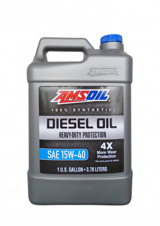 Моторное масло AMSOIL Heavy-Duty Synthetic Diesel Oil SAE 15W-40