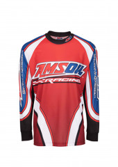 Футболка с длинным рукавом (лонгслив) AMSOIL Racing