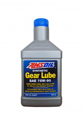 Трансмиссионное масло AMSOIL Synthetic Long Life Gear Lube SAE 75W-90