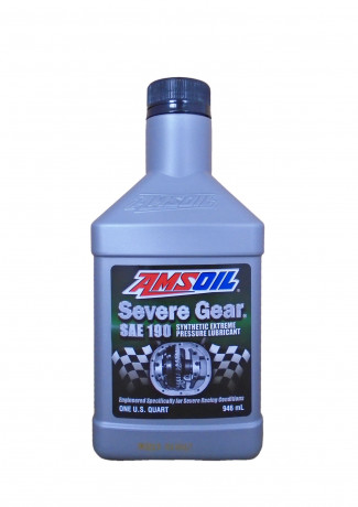 Трансмиссионное масло AMSOIL Severe Gear SAE 190 (0,946л)*