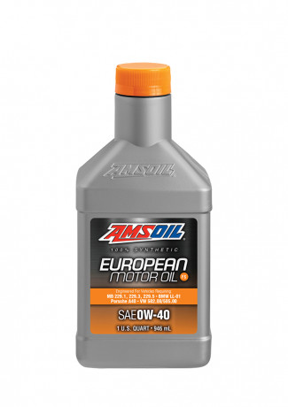 Моторное масло AMSOIL 100% Synthetic European Motor Oil FS SAE 0W-40 (0,946л)